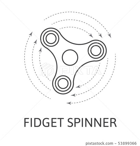 Fidget hand spinner 53899366