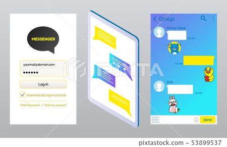 Kakao talk Messenger Made by Koreans, Pages Set 53899537