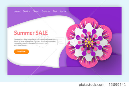 Summer Sale Decoration Origami Flower Website Summer Sale Decoration Origami Flower Website 53899541