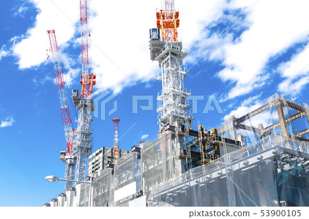 公寓/建築施工現場 53900105