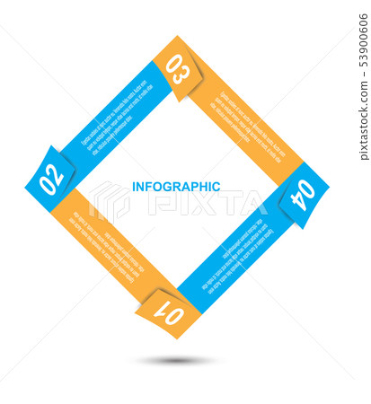 Info-graphic design template. Info-graphic design template. 53900606
