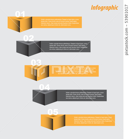 Info-graphic design template. Info-graphic design template. 53901017