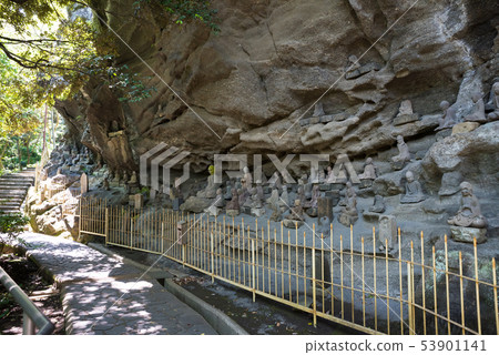 Kagoyama Nihon-ji Temple自2019年5月起，成千上萬的石像Ima洞（千葉縣安波郡阿班郡） 53901141