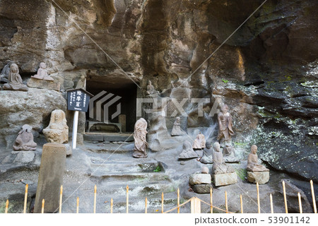 Kagoyama Nihon-ji Temple自2019年5月起，成千上萬的石像Ima洞（千葉縣安波郡阿班郡） 53901142