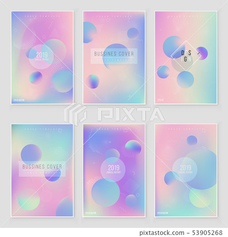 Furistic modern holographic cover set.  53905268