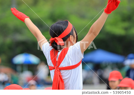 Athletic meet sports festival support image 53905450