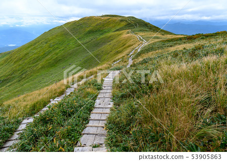 從Tsukiyama到Mount Ashigatake的山路 從Tsukiyama到Mount Ashigatake的山路 53905863