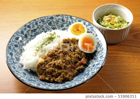 Keema curry salad set Keema curry salad set 53906351