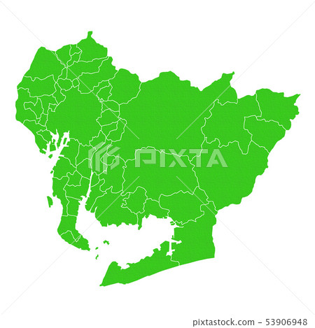 Aichi Prefecture Map Aichi Prefecture Map 53906948