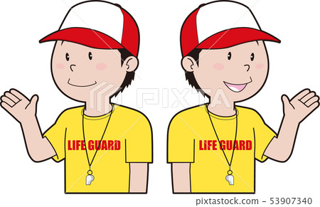 Male pool guard 53907340