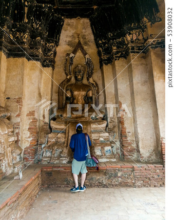 Wat Chai Watthanaram in Ayutthaya, Thailand 53908032