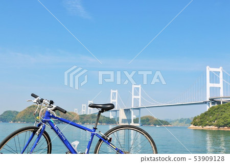 四國愛媛縣Shimanami Kaido和自行車 53909128