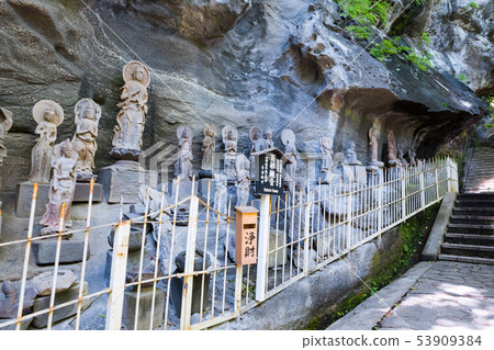 Kagoyama Japanese Temple One Hundred Hundreds of Stones Hundred Kan Kan (Kanan-cho, Anbo-gun, Chiba Prefecture) As of May 2019 53909384