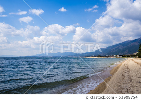 琵琶湖湖畔 照片素材 圖片 圖庫