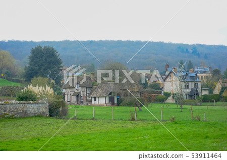 Houses in a village of Seine-Maritime Houses in a village of Seine-Maritime 53911464