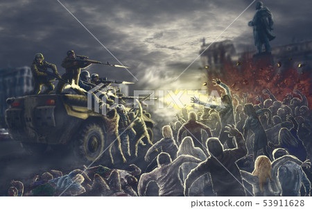 Onset of the army of darkness in the square of the Onset of the army of darkness in the square of the 53911628