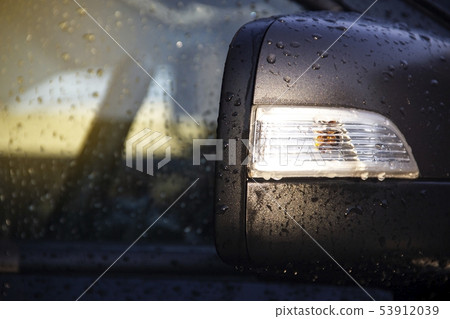 Wet car condition During Car Wash Process.Car wash Wet car condition During Car Wash Process.Car wash 53912039