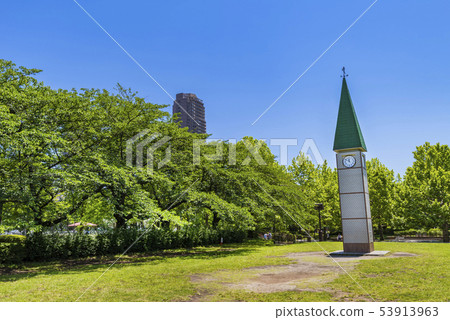 Clock tower of Sarue Onshi Park 53913963