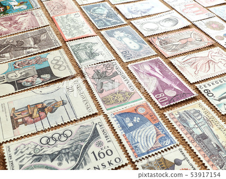 Old stamp Foreign stamp Czechoslovakia 53917154