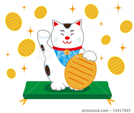 貓召喚貓墊橢圓形 53917685