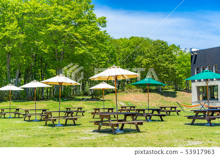 Blue sky Terrace Outdoor cafe image [Nagano Prefecture] 53917963