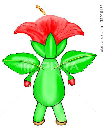 Hibiscus fairy (rear view) 53918122