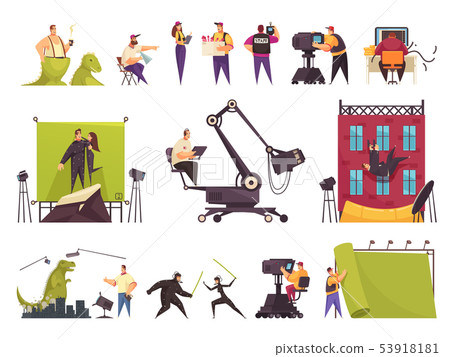 Cinema Movie Set  53918181