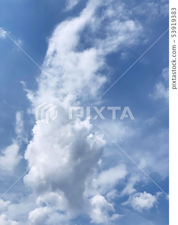 夏天天空藍天 53919383