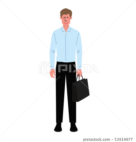 中暑測量涼快的商人例證 中暑測量涼快的商人例證 53919977