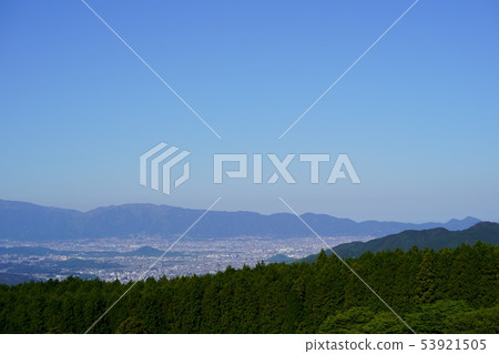 <<奈良縣>>從富山公園Miharudai觀看 53921505