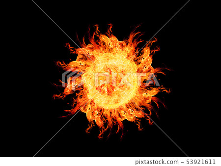 Abstract sun 53921611