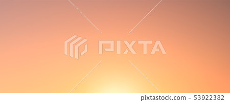 Vector gradient background, natural colors, sunset and dawn 53922382
