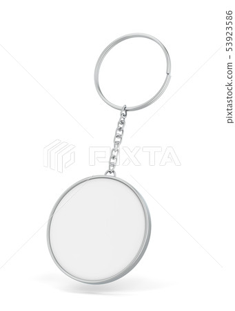 Download Blank Metallic Keychain Mockup Stock Illustration 53923586 Pixta