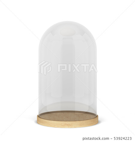 Glass dome on a stand - Stock Illustration [53924223] - PIXTA