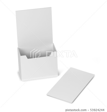 Blank brochure holder mockup 53924244