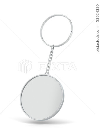 Download Blank Metallic Keychain Mockup Stock Illustration 53924330 Pixta