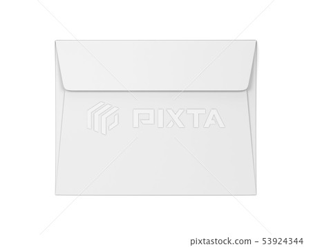 Blank paper envelope mockup Blank paper envelope mockup 53924344