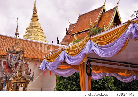Landscape of Chiang Mai Doi Suthep Temple [Thailand, Chiang Mai] 53924443