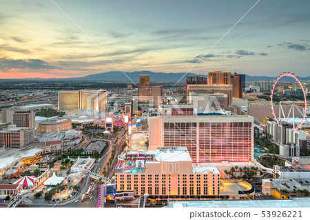 Las Vegas, Nevada, USA cityscape Las Vegas, Nevada, USA cityscape 53926221