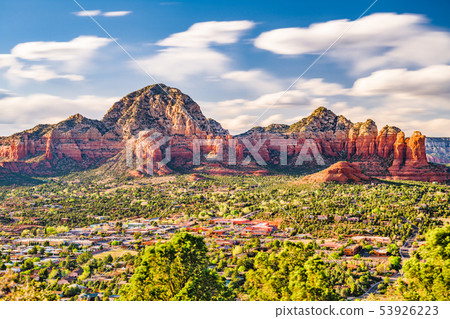Sedona, Arizona, USA downtown Sedona, Arizona, USA downtown 53926223