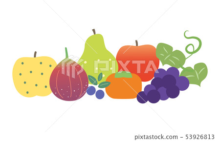 Material-Autumn Fruit 53926813