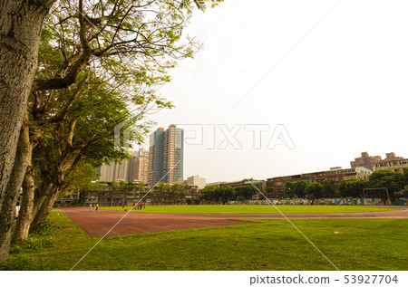 School grassland School grassland 53927704