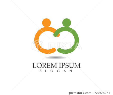 Community, network and social icon design template Community, network and social icon design template 53928265