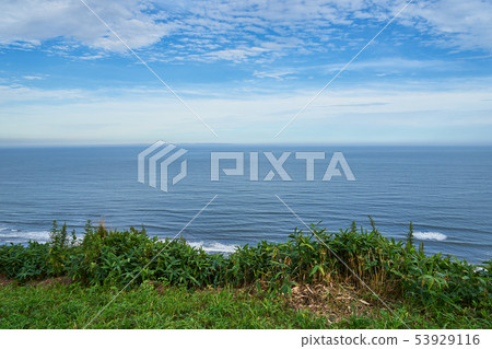 Scenery from the kelp observation point in Hokkaido 53929116