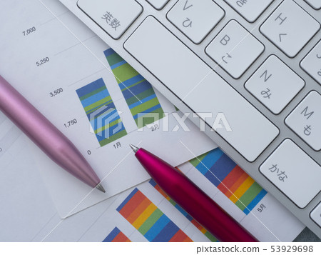 商業形象·圖·鍵盤·女性 53929698