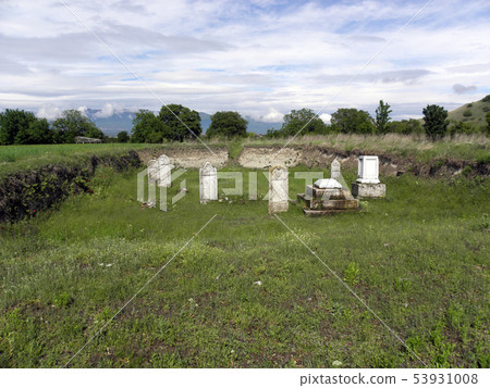 Archeological site near Bardovci,Skopje,N 53931008