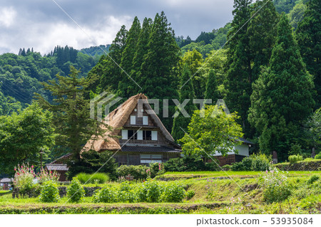 Gokayama Aikura village in early summer Gokayama Aikura village in early summer 53935084