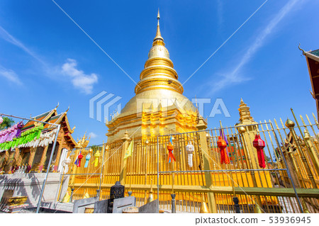 Wat Phra That Hariphunchai, Lamphun Province Wat Phra That Hariphunchai, Lamphun Province 53936945