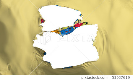 Tattered New Jersey state flag Tattered New Jersey state flag 53937619