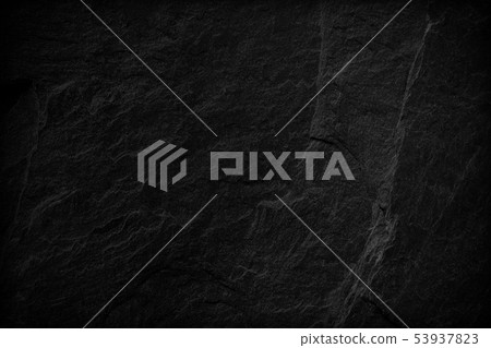 Dark grey black slate background or texture. 53937823